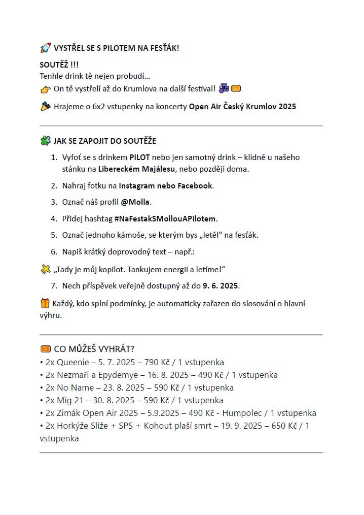 Soutěž Molla